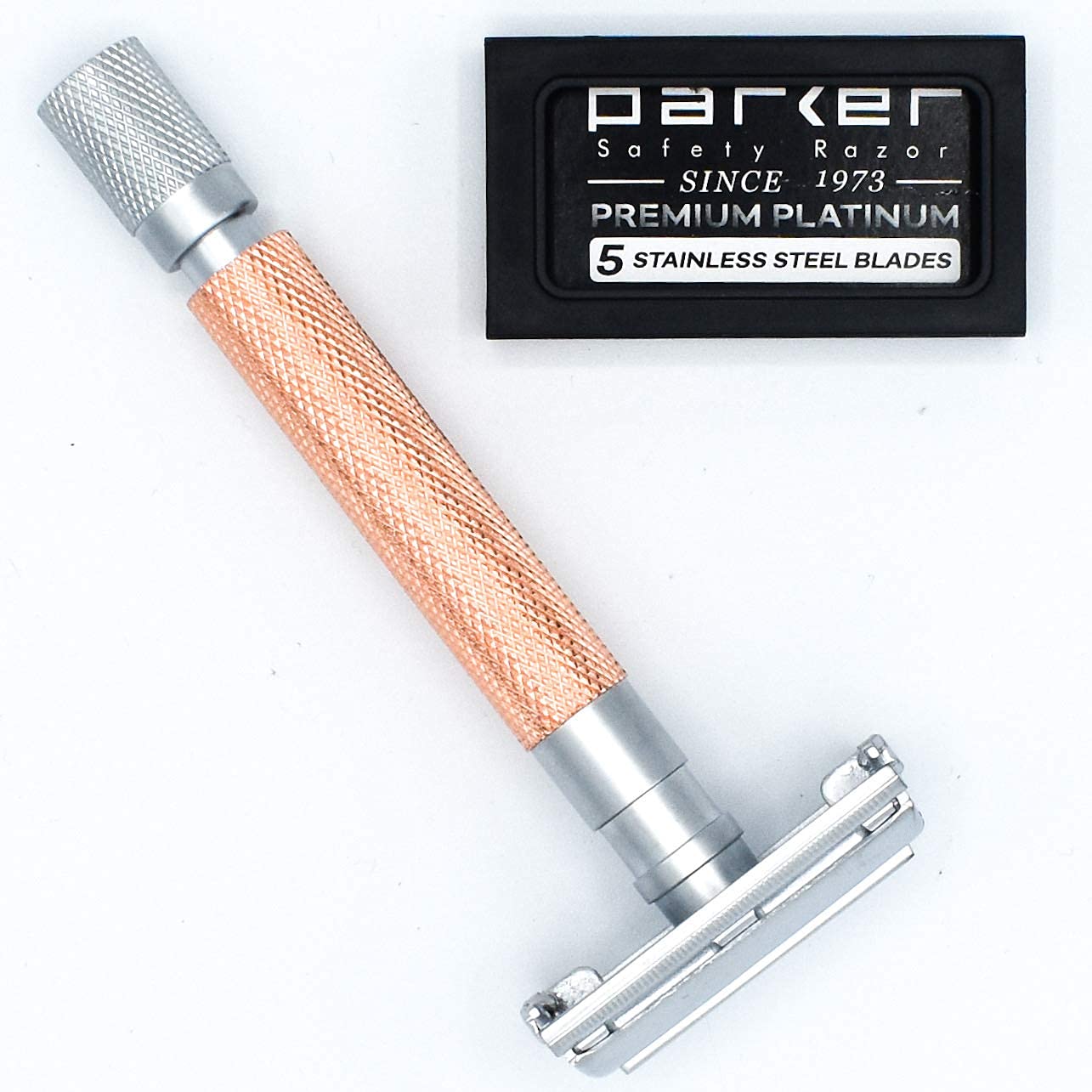 Amazon.com: Parker 74R Rose Gold – Long Handle Butterfly Open
